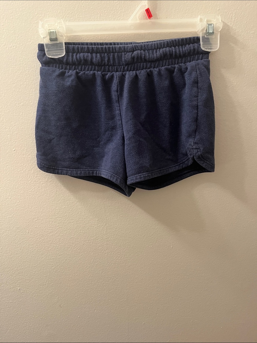 Cat & Jack Navy Elastic-Waist Girls Shorts